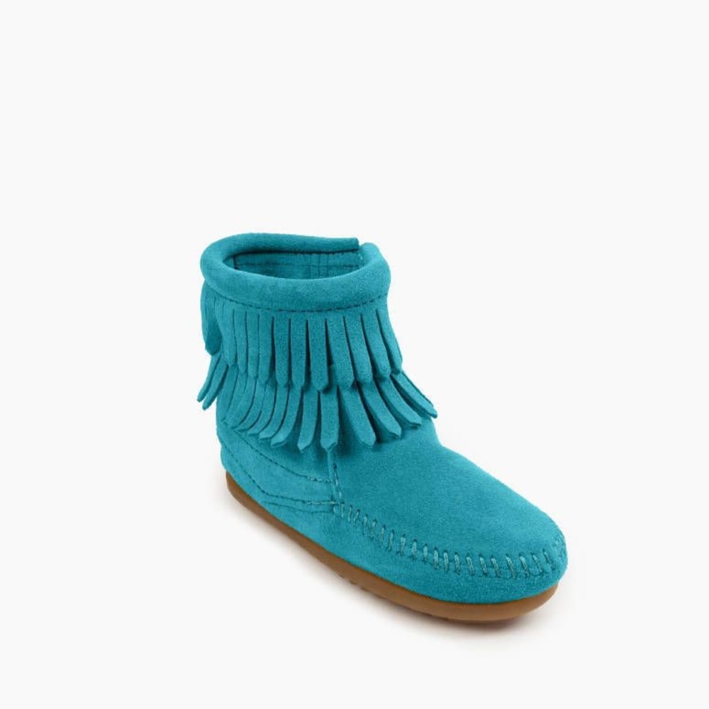 Classic Minnetonka Turquoise moccasins